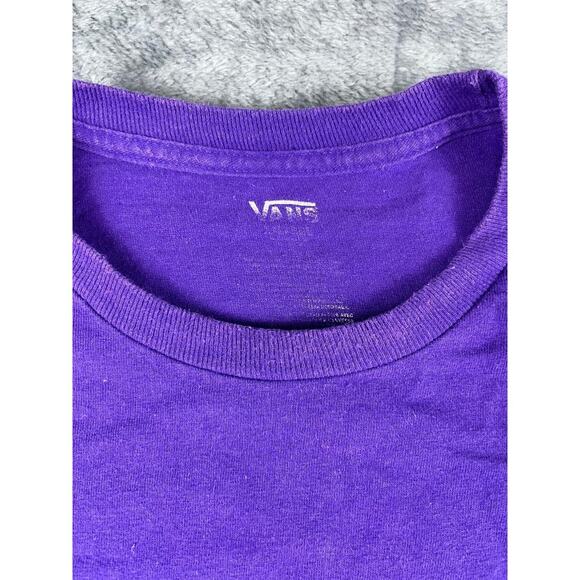 Vintage Vans Purple Skull Crown "Wear To The Finest" T-Shirt XL 90s * - Picture 3 of 9